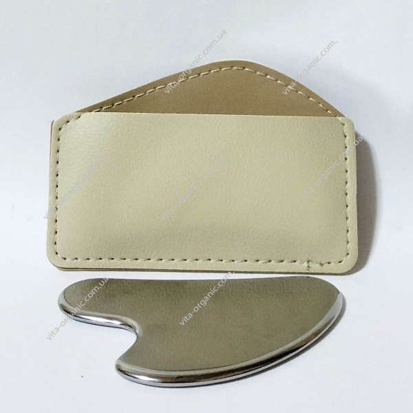 Массажер металлический Гуаша скребок